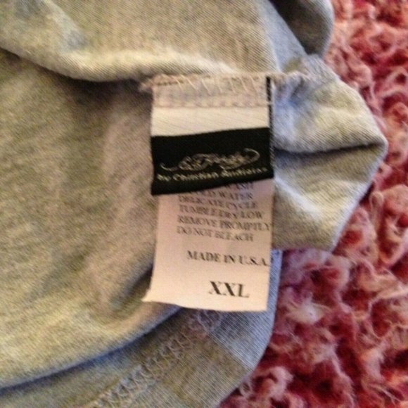 Vintage Pre-Owned Ed Hardy Embroidered T-Shirt Size XXL - Picture 8 of 8